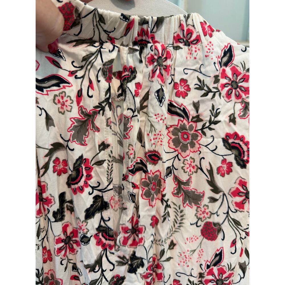 Torrid size 0 or large floral midi dress with pockets - Picture 4 of 5
